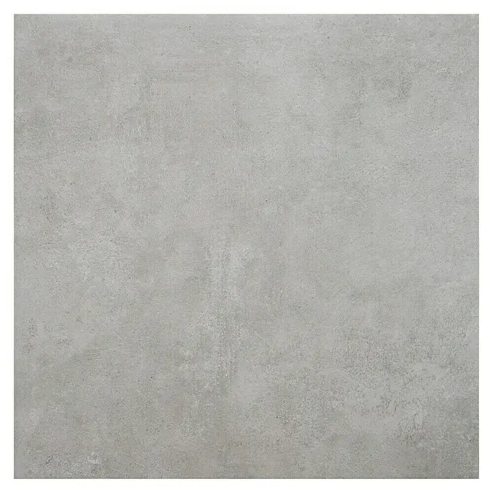 Terrassenfliese Arctec - 80 x 80 x 2 cm, Hellgrau, Matt - Detailaufnahme einer quadratischen, grauen Zementfliese mit matter Oberfläche, ideal für moderne Inneneinrichtungen.