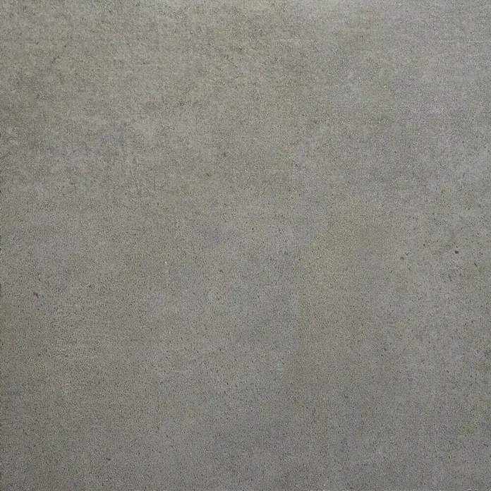 Terrassenfliese Beton - 60 x 60 x 2 cm, Dunkelgrau, Matt - Graue Betontextur, ideal für Hintergründe und Designelemente. Die robuste Oberfläche verleiht jedem Projekt Tiefe und Charakter.