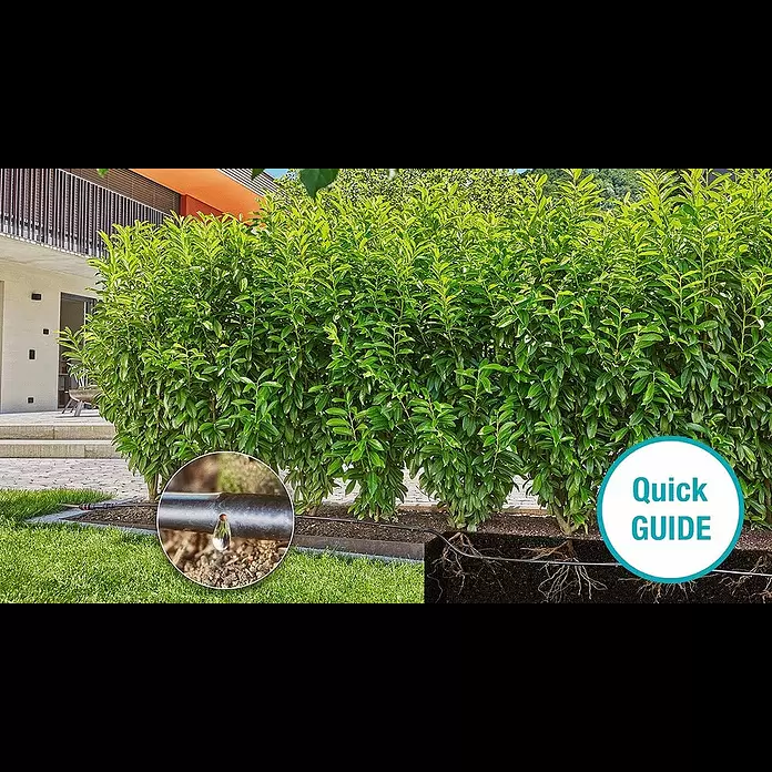 Gardena Micro-Drip Tropfrohr - Geeignet für: Randbewässerung, Anwendungsbereich: Außen, Länge: 15 m - Das GARDENA Micro-Drip-System: Tropfbewsserung Set fr Hecken und Bsche