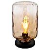 Globo Tischleuchte Darina (60 W, Braun, Ø x H: 190 x 325 mm, E27, 1 Stk.) | BAUHAUS