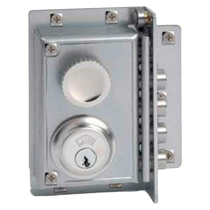 JiS Cerradura con cerrojo 240 (Tipo de cerradura: Cerradura de bombín, DIN-derecha, Puerta exterior)