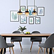 Globo Viseća svjetiljka Commy  (40 W, Crna, D x Š x V: 720 x 180 x 1.200 mm, E27, 3 Kom.) | BAUHAUS