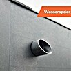 SunElements Gewächshaus SunGarden Infinity 5.4 (Außenmaß inkl. Dachüberstand (B x T): 548 x 443 cm, Material Seitenwand: Kunststoff, 6 mm, Anthrazit-Metallic) | BAUHAUS
