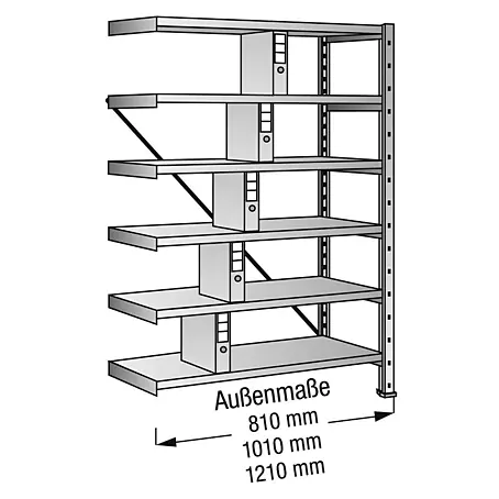Scholz  Aktenregal Anbauelement