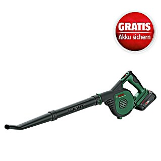 Bosch Power for All 18V Akku-Laubbläser UniversalLeafBlower 18V-130 (18 V, Li-Ionen, 1 Akku, Blasgeschwindigkeit: 185 km/h - 245 km/h)