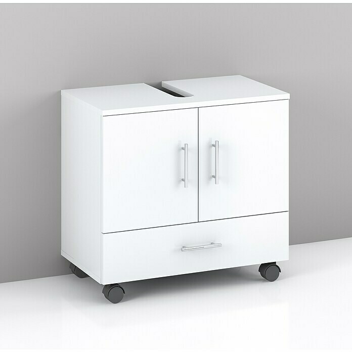 Riva Podumivalniška omara System  (62,2 x 35,6 x 57,5 cm, Bela, Mat) | 3700 - Möbel Gäste WC | DADC - Möbel | DAD - Badausstattung | DA - Badausstattung/Bäderwelt | D - Sanitär | BAUHAUS