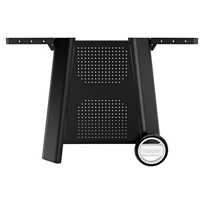 Cozze Rollwagen (B x T x H: 127 x 64,5 x 74,5 cm, Stahl, Schwarz, Passend für: Cozze 500er Grillserie) | BAUHAUS