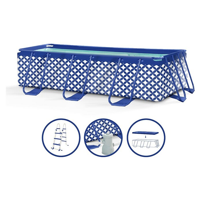 Pentair Pool Rope Float – Schwimmboje Für Pool-Leinen, 7,6 X 12,7 Cm, Blau/weiß, Passt Auf 1,27 Cm Seile