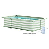 Swim Essentials Frame-Pool (L x B x H: 260 x 160 x 65 cm, Grün/Weiß, 2.163 l) | BAUHAUS