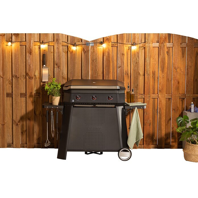 Cozze Plancha-Grill 800 (Grillfläche (B x T): 80 x 50 cm, 7,5 kW, Schwarz) | BAUHAUS