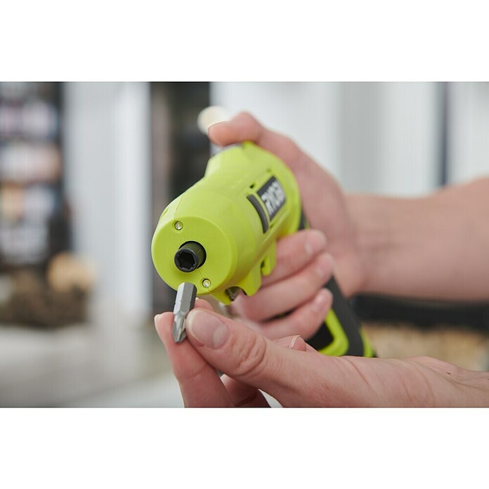 Ryobi 4V USB Akku-Knickschrauber RSDP4-120G (4 V, 1 Akku, 2 Ah, 5 Nm) | BAUHAUS