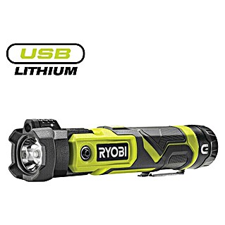Ryobi 4V USB Akku-Taschenlampe RLP4-0 (4 V, Ohne Akku)