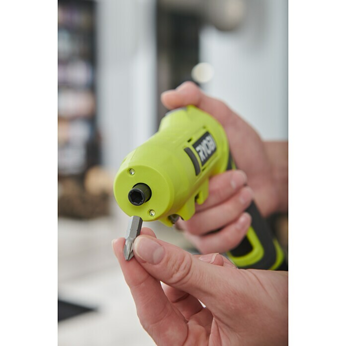 Ryobi 4V USB Akku-Knickschrauber RSDP4-120G (4 V, 1 Akku, 2 Ah, 5 Nm) | BAUHAUS