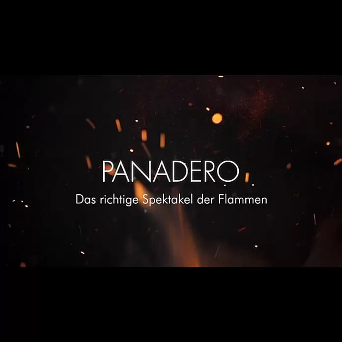 Panadero Kaminofen NEVADA - 8,7 kW, Raumheizvermögen: 260 m³, Material Verkleidung: Stahl, Schwarz Metallic - NEVADA DE