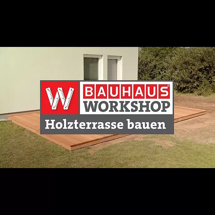Terrassendiele - Douglasie, 200 x 14,5 x 2,8 cm, Rötlich gelblich - Bauhaus Workshop Holzterrasse bauen