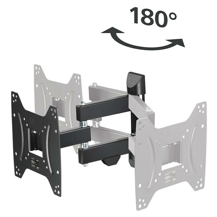 Hama TV-Wandhalterung schwenkbar (Passend für: Bildschirmdiagonale 19 - 48″, Belastbarkeit: 20 kg, Wandabstand: 5,6 cm - 31,6 cm) | BAUHAUS