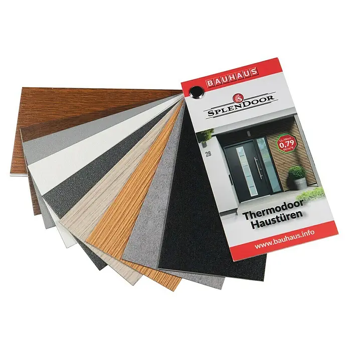 Splendoor Farbfächer Thermodoor - Passend für: Splendoor Haustürensortiment Thermodoor - Farbfächer von Splendoor Haustüren bei Bauhaus. Verschiedene Designs und Farben für moderne Haustüren im Überblick. Hochwertige Materialien für jeden Geschmack.