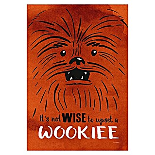 Komar Star Wars Leinwandbild (Star Wars Don´t Upset Wookiee, B x H: 40 x 60 cm)