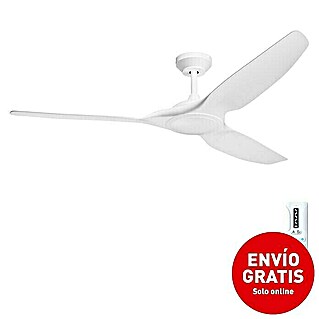 Arte confort Ventilador de techo Velez (Blanco mate, 35 W, Blanco neutro)