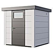 Telluria Metallgerätehaus Classico 2121 (Außenmaß inkl. Dachüberstand (B x T): 228 x 228 cm, Weiß, Stahl, Ohne Set) | BAUHAUS