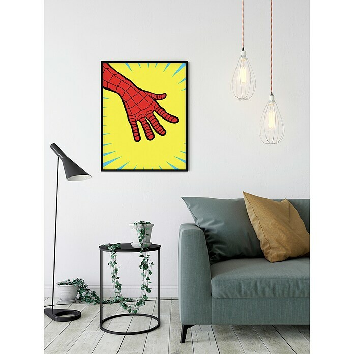 Komar Poster (Marvel PowerUp Spider-Man Hand, B x H: 50 x 70 cm) | BAUHAUS