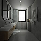 Briloner Led-inbouwspotset (Ø x h: 92 x 45 mm, Wit, 3 st.) | BAUHAUS