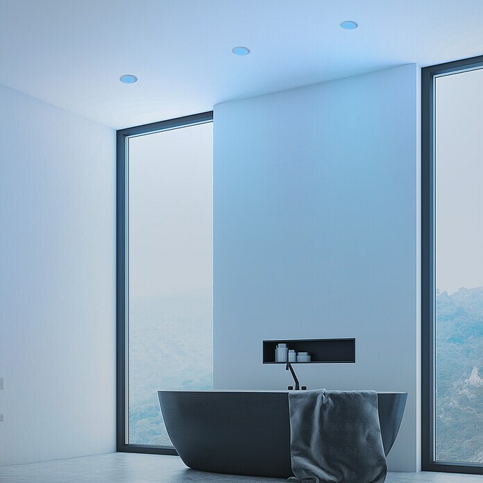 Briloner Led-inbouwspotset (Chroom, 3 st.) | BAUHAUS