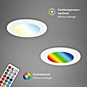 Briloner Led-inbouwspotset (Wit, 3 st.) | BAUHAUS