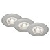 Briloner Led-inbouwspotset Kulana 