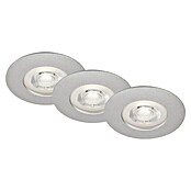 Briloner Led-inbouwspotset Kulana (Chroom, 3 st., Warm wit) | BAUHAUS