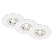 Briloner Led-inbouwspotset Kulana (Wit, 3 st., Warm wit) | BAUHAUS