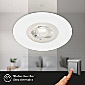 Briloner Led-inbouwspotset Kulana (Wit, 3 st., Warm wit) | BAUHAUS