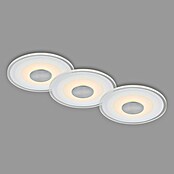 Briloner Led-inbouwspotset (Ø x h: 120 x 36 mm, Aluminium, 3 st.) | BAUHAUS