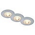 Briloner Led-inbouwspotset 