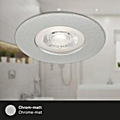 Briloner Led-inbouwspotset Kulana (Ø x h: 90 x 25 mm, Chroom, 3 st., Warm wit) | BAUHAUS