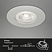 Briloner Led-inbouwspotset Kulana (Ø x h: 90 x 25 mm, Chroom, 3 st., Warm wit) | BAUHAUS