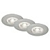 Briloner Led-inbouwspotset Kulana 