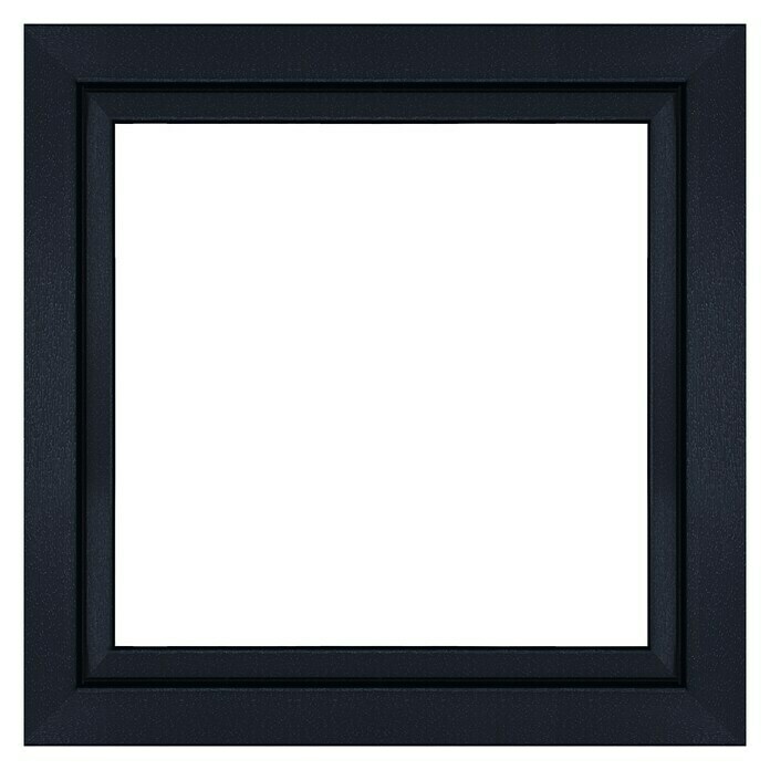 Solid Elements Kunststofffenster Q81 Excellence (B x H: 100 x 100 cm, DIN Anschlag: Rechts, Anthrazit)