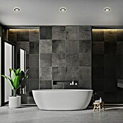 Briloner Led-inbouwspotset (Ø x h: 84 cm x 36,5 mm, Zwart, 3 st., Warm wit) | BAUHAUS
