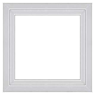 Solid Elements Kunststofffenster Q60 (B x H: 100 x 100 cm, DIN Anschlag: Links, Weiß)