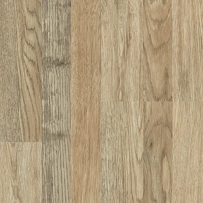 LOGOCLIC Silentos Laminatmuster Eiche Cabino - 300 x 192 x 9 mm, Landhausdiele - Nahaufnahme von hellem Eichenparkett. Perfekt für moderne und klassische Inneneinrichtungen, bietet eine warme und natürliche Atmosphäre.
