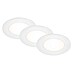 Briloner Led-inbouwspotset Slank 