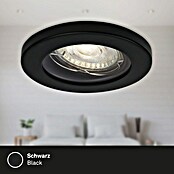 Briloner Led-inbouwspotset Kowali (Zwart, 3 st., Warm wit) | BAUHAUS