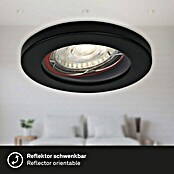 Briloner Led-inbouwspotset Kowali (Zwart, 3 st., Warm wit) | BAUHAUS