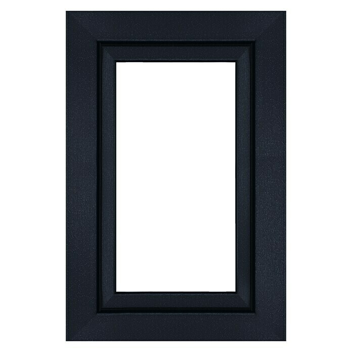 Solid Elements Kunststofffenster Q81 Excellence (B x H: 60 x 90 cm, DIN Anschlag: Rechts, Anthrazit)