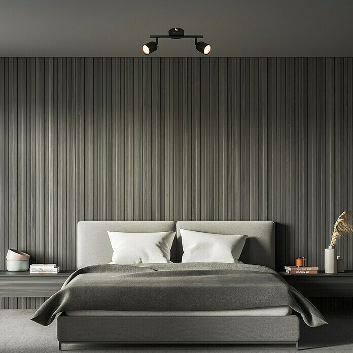 Briloner Plafondspot (l x b x h: 275 x 80 x 100 mm, Zwart, GU10) | BAUHAUS
