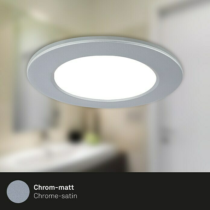 Briloner Led-inbouwspotset (Chroom, 3 st.) | BAUHAUS