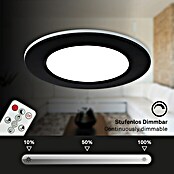 Briloner Led-inbouwspotset (Ø x h: 92 x 45 mm, Zwart, 3 st.) | BAUHAUS