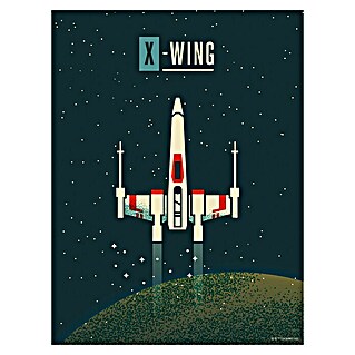 Komar Star Wars Poster (Star Wars - Geeky X-Wing, B x H: 30 x 40 cm)