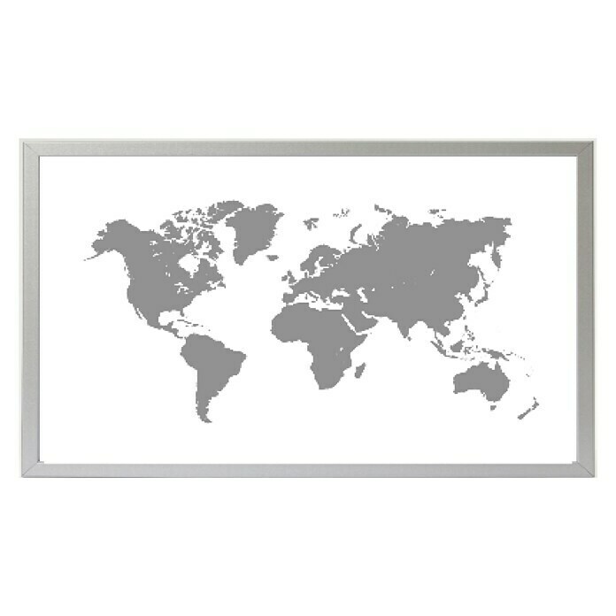 Pizarra Mapa Mundi Infantil de Corcho 60 x 90 cm. 